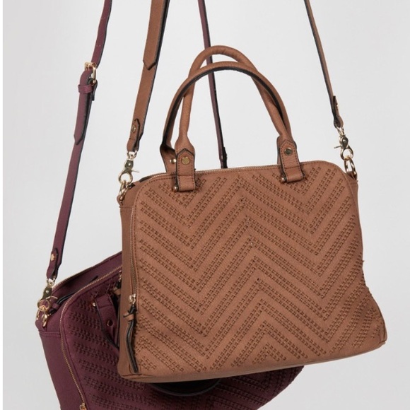 Free People Logan Woven Satchel Bag - Picture 2 of 4